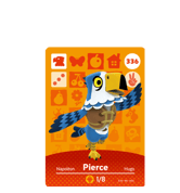 Pierce amiibo Card