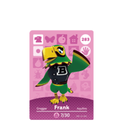 Frank amiibo Card