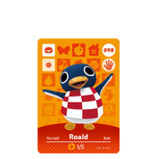 Roald amiibo Card
