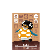 Cube amiibo Card