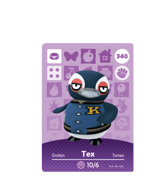 Tex amiibo Card