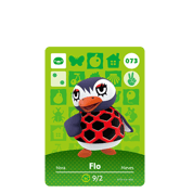 Flo amiibo Card