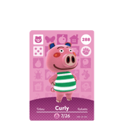 Curly amiibo Card