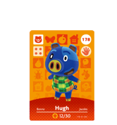 Hugh amiibo Card