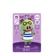 Cobb amiibo Card