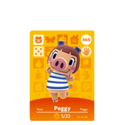 Peggy amiibo Card