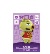 Chops amiibo Card