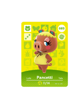 Pancetti amiibo Card