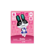 Dotty amiibo Card