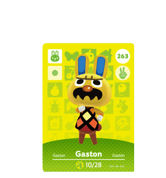 Gaston amiibo Card