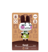 Genji amiibo Card