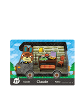 Claude amiibo Card