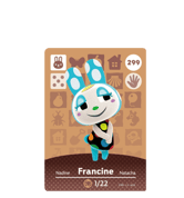 Francine amiibo Card