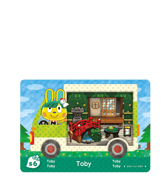 Toby amiibo Card