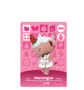 Merengue amiibo Card
