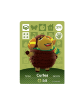 Curlos amiibo Card