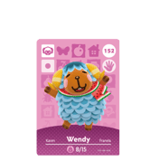 Wendy amiibo Card