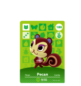 Pecan amiibo Card