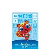 Caroline amiibo Card
