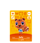 Sally amiibo Card