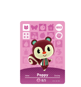 Poppy amiibo Card