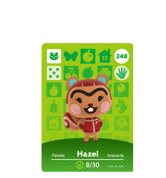 Hazel amiibo Card