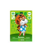 Rowan amiibo Card