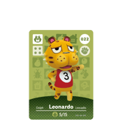 Leonardo amiibo Card