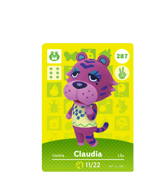 Claudia amiibo Card