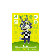 Lobo amiibo Card
