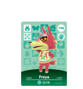 Freya amiibo Card