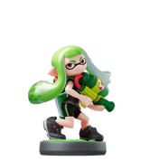 Inkling Girl (Lime Green) amiibo Figure