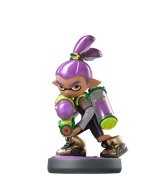 Inkling Boy (Purple) amiibo Figure