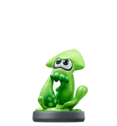 Inkling Squid amiibo Figure