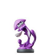 Inkling Squid (Neon Purple) amiibo Figure