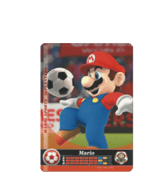 Mario - Soccer amiibo Card