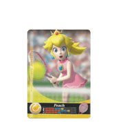 Peach - Tennis amiibo Card