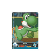 Yoshi - Baseball amiibo Card