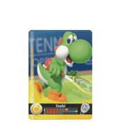 Yoshi - Tennis amiibo Card