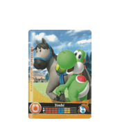 Yoshi - Horse Racing amiibo Card