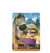 Wario - Horse Racing amiibo Card