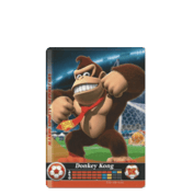 Donkey Kong - Soccer amiibo Card
