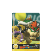 Bowser - Tennis amiibo Card