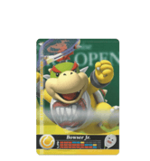 Bowser Jr. - Tennis amiibo Card