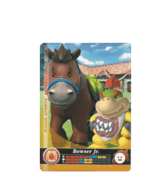 Bowser Jr. - Horse Racing amiibo Card