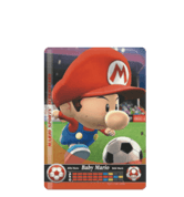 Baby Mario - Soccer amiibo Card