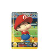 Baby Mario - Tennis amiibo Card