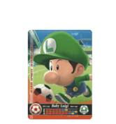 Baby Luigi - Soccer amiibo Card