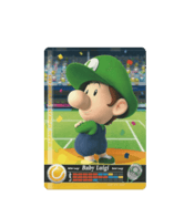 Baby Luigi - Tennis amiibo Card