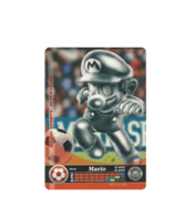 Metal Mario - Soccer amiibo Card